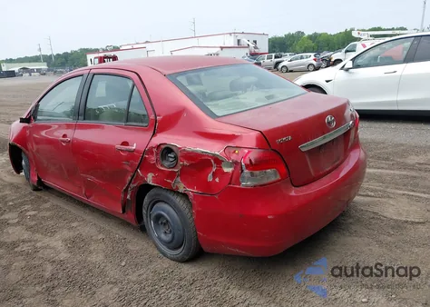2007 Toyota Yaris из США, поврежденный, VIN JTDBT903771099628